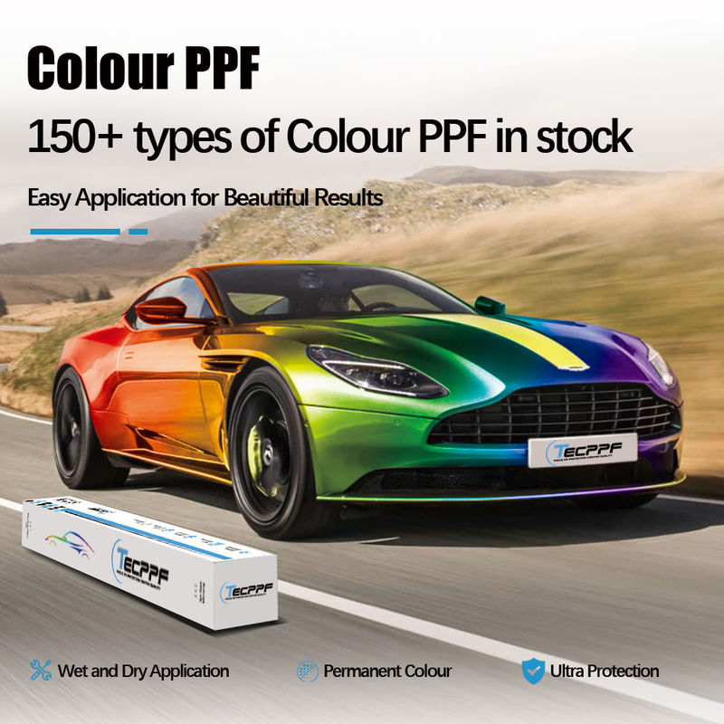 1.52x16m Película de protección de pintura de color Película Ppf de color Antimancha