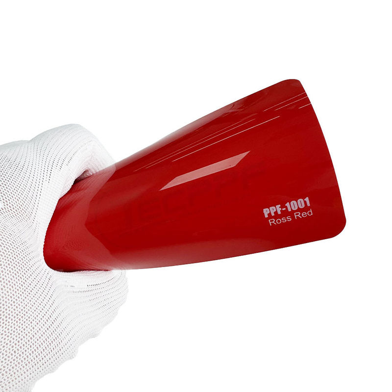 PPF-1001 Ross Rojo Cambio de color Pintura de protección de película de espesor de 8 mil
