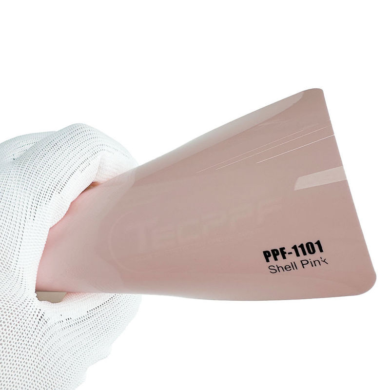 Película de protección de pintura de cambio de color Shell Pink 8mil 1.52x16m / 60inchx53ft con pegamento Ashland