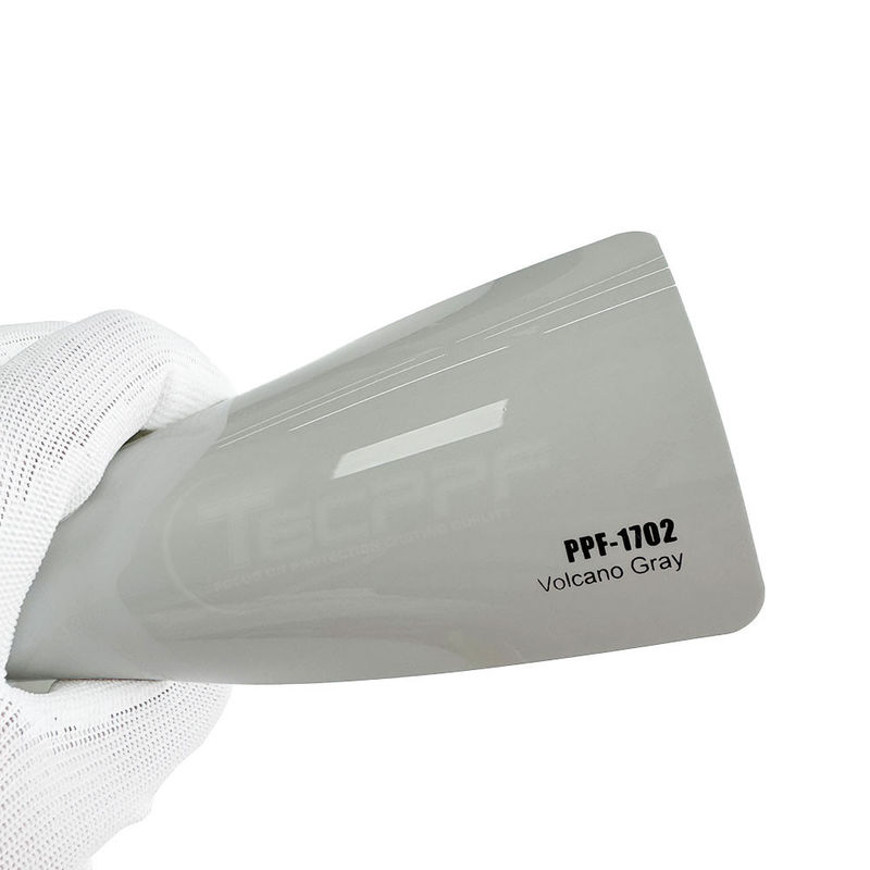8mil Volcano Gris Cambio de color Película de protección de pintura con adhesivo Ashland y curación térmica
