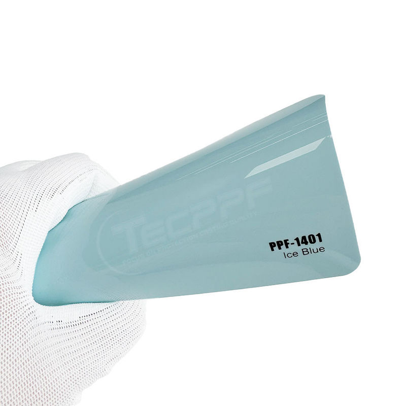 PPF-1401 Película de plástico de color azul hielo para automóviles que cambia de color