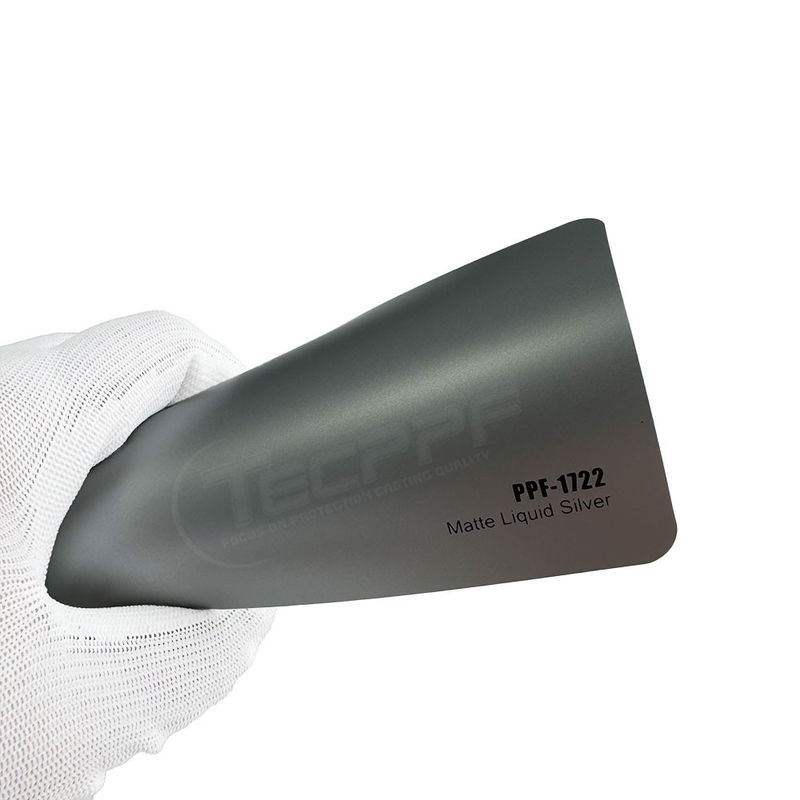 PPF-1722 Pintura de color plata líquida mate Película de protección resistente a sustancias químicas