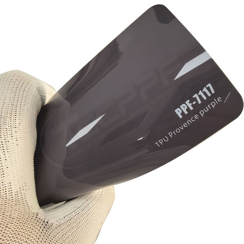 PPF-7117 Película de protección de pintura de color púrpura de Provence para rasguños en automóviles