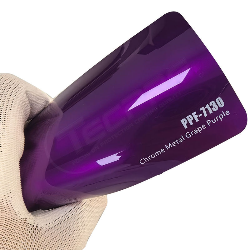 PPF-7130 Película de protección de pintura de color púrpura para rasguños en automóviles