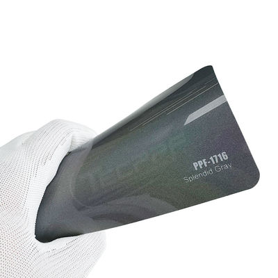 PPF-1716 Película de protección de pintura de cambio de color gris espléndido 8mil