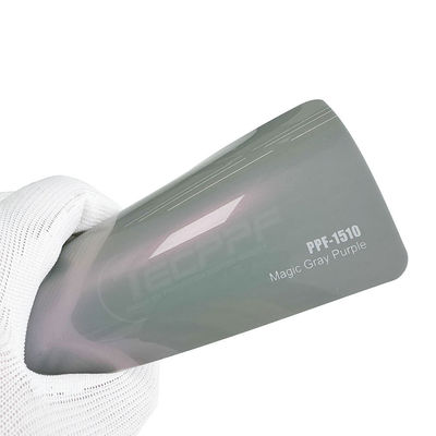 PPF-1510 Magico Gris Púrpura Cambio de color Pintura Película de protección 8mil
