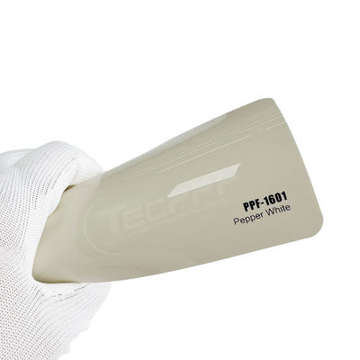 PPF-1601 Película de protección de pintura de color blanco pimienta, 8 milímetros para el cambio de color