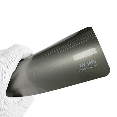 Capa hidrofóbica polimérica Plata líquida Color 8 milímetros Cambio de color Película de protección de pintura