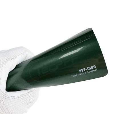 Cambio de color azul verde de la pintura de protección de la película de 8 milímetros de espesor