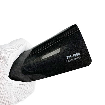 Color negro láser 8 milímetros película de protección de pintura de cambio de color con lubricante TPU