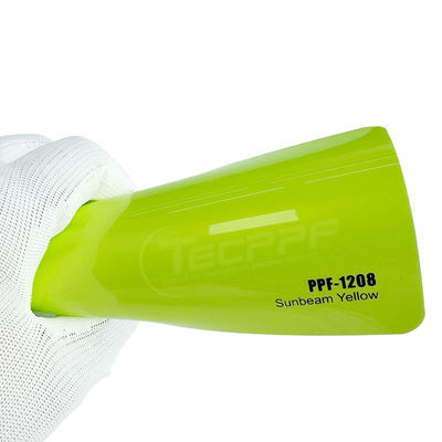 Rayos de sol de color amarillo de la pintura de protección de la película de curación térmica con capa hidrofóbica polimérica