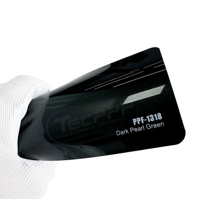PPF-1318 Película protectora de color verde perla oscuro, de 8 milímetros para el cambio de color