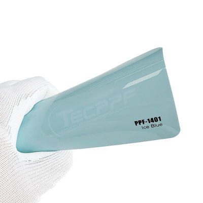 PPF-1401 Película de plástico de color azul hielo para automóviles que cambia de color
