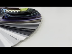 PPF-1208 Película de protección contra rayos de sol de color amarillo, 8 milímetros de cambio de color