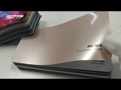 PPF-1610 Chanmpagne Color dorado, 8 milímetros de película de protección para el cambio de color