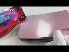 PPF-1104 Película de protección de pintura de color rosado rojo, 8 milímetros para el cambio de color