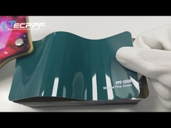 PPF-1306 Película de protección de pintura de color verde pino sombreado, de 8 milímetros