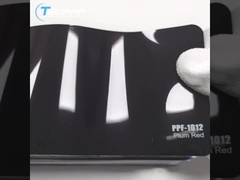 PPF-1012 Película de protección de pintura de color rojo ciruela, 8 milímetros para el cambio de color